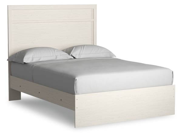 Stelsie - Full Panel Bed - White
