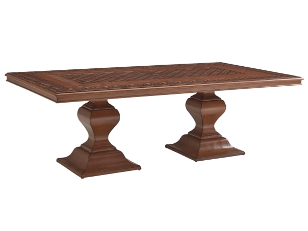 Harbor Isle - Rectangular Dining Table - Dark Brown