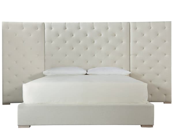 Modern - Brando Queen Bed with Panels - White