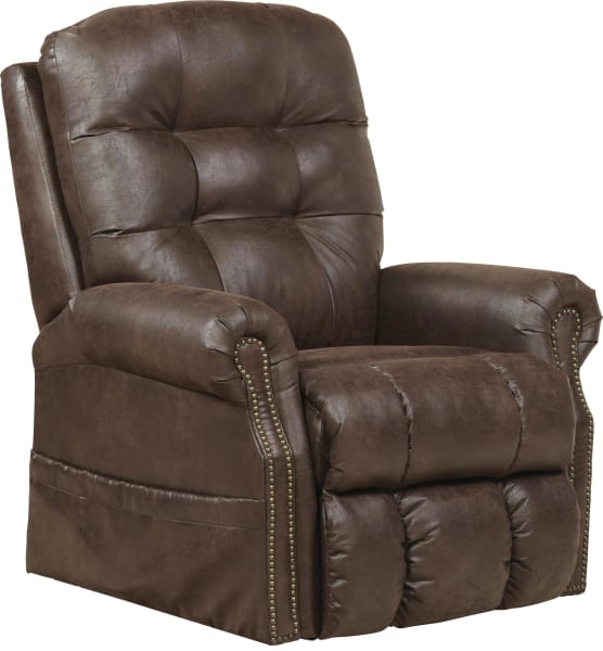 Ramsey - Power Lift Lay Flat Recliner With Heat & Massage - Sable