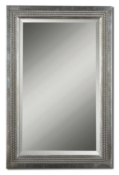 Triple Beaded - Vanity Mirror - Dark Gray