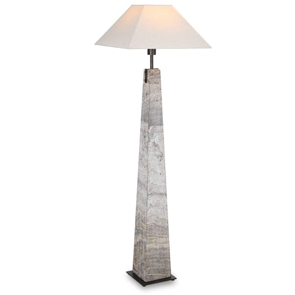 Forged Beacon - Floor Lamp - Brown / Gray
