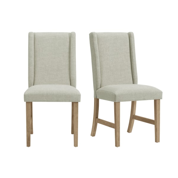 Eleanor - Dining Side Chair With Heirloom Fabric (Set of 2) - Brown