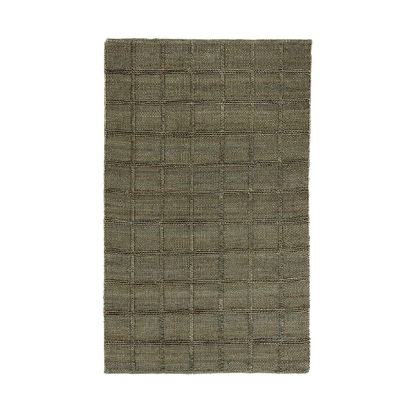 Aberdeen - 5' x 8' Jute Rug - Olive Green