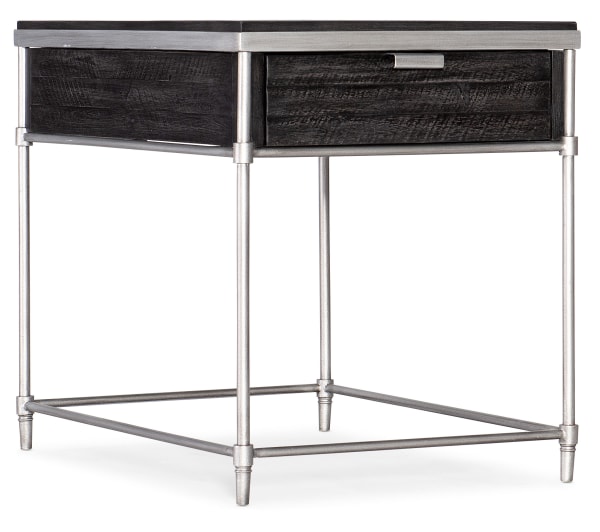 Commerce And Market - Saint Armand Rectangular End Table - Black