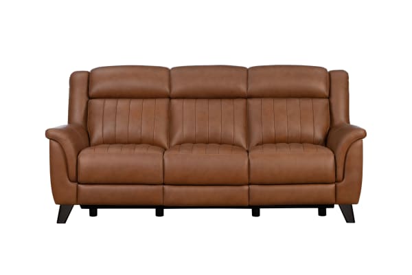 Kimball - Power Sofa With Power Recline, Power Headrest - Cinnamon