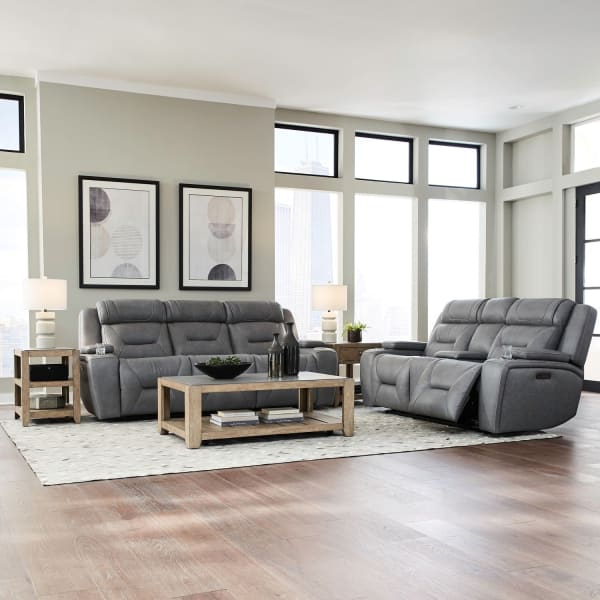 Chapman - Sofa & Loveseat - Gray