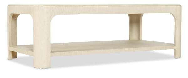 Archives - Raffia Rectangle Cocktail Table - Beige
