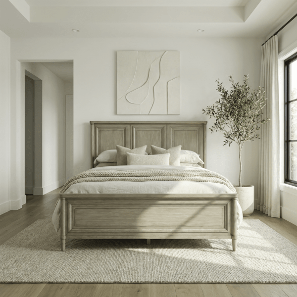 Rochelle Park - Queen Panel Bed - Smokey Taupe