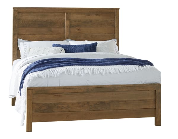 Lancaster County - Casual King Bed - Light Brown