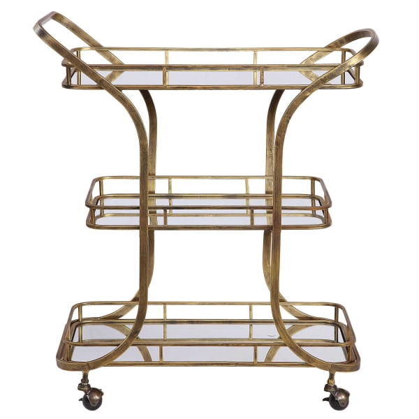 Stassi - Serving Cart - Gold