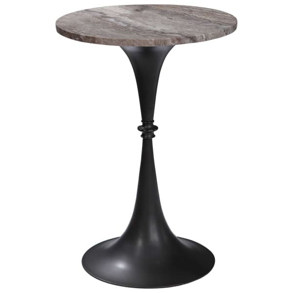 Brenton - Accent Table - Bronze / Brown