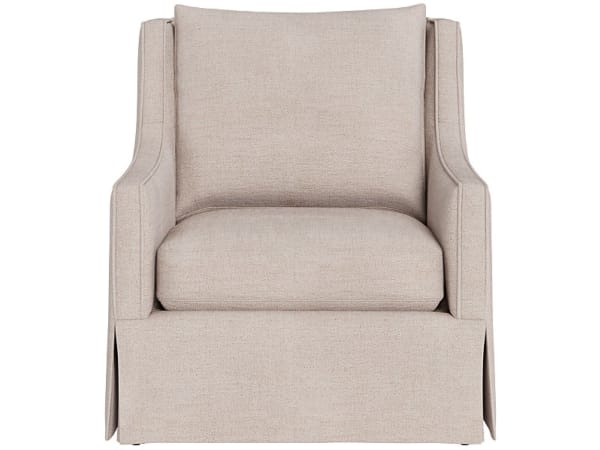 Hudson - Skirted Petite Chair, Special Order - Beige