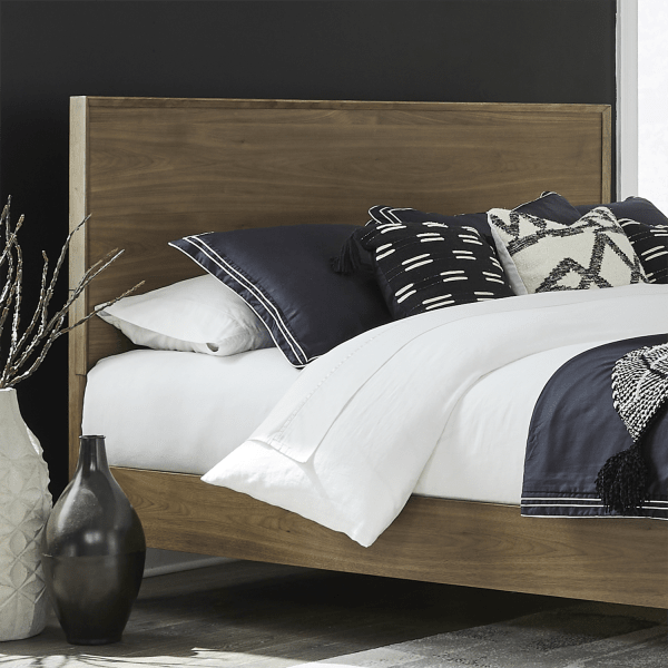 Century Modern - Queen Panel Headboard - Walnut