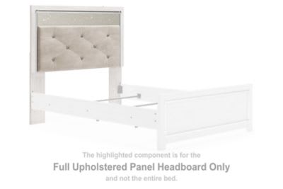 Altyra - White - Full UPH Panel Headboard