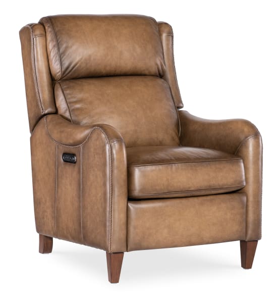 RC - Carrington Power Recliner With Power Headrest - Brown