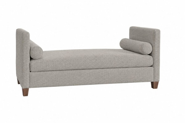 Tide & Timber - Upholstered Daybed - Ash Gray / Luxe Blue Oak