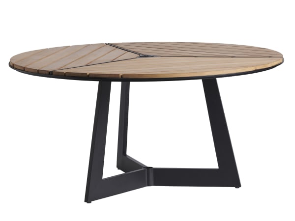 South Beach - Round Dining Table - Dark Gray