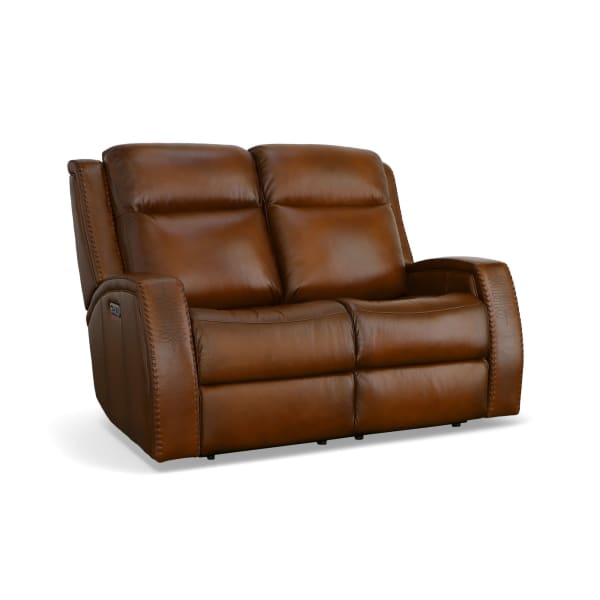 Mustang - Power Reclining Loveseat with Power Headrests