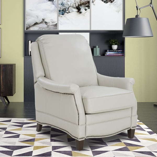 Ashebrooke - Push Thru The Arm Recliner - Putty