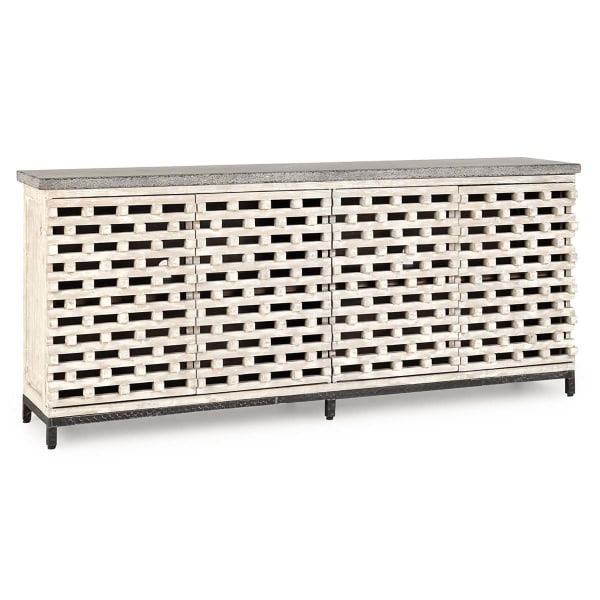 Virginia - 4 Door Sideboard - Vintage Cream