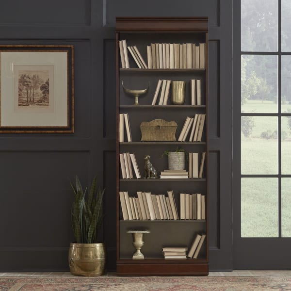 Brayton Manor - Jr ExecutiveBookcase - Dark Brown
