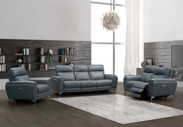 Cameron Sofa-wall Prox. Recliner With Power And Power Headrests