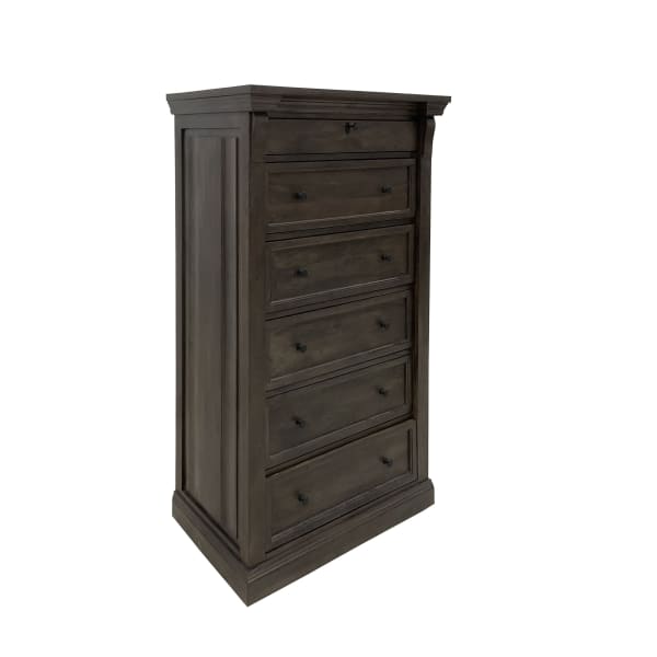 Adelaide - Wood 6 Drawer Chest - Cocoa Brown