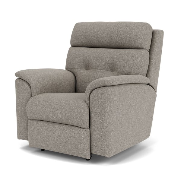 Mason - Power Rocking Recliner With Power Headrest - Gray