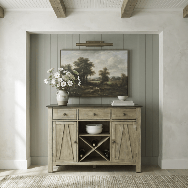 Lindsey Farm - Server - Natural & Brown