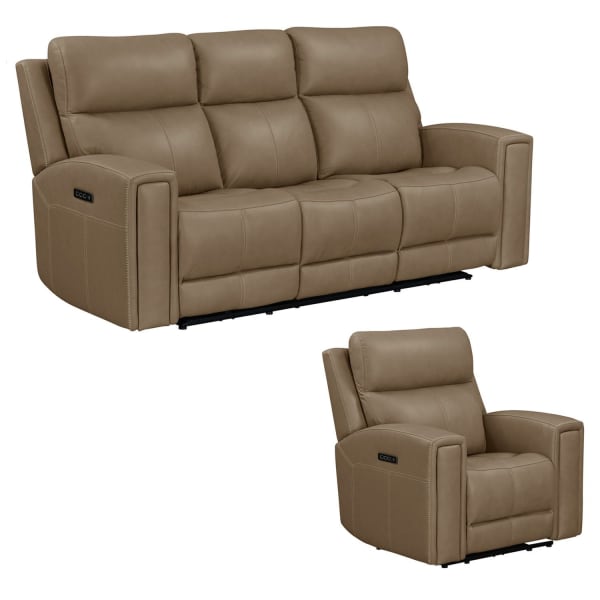 Camden - Sofa & Recliner - Brown