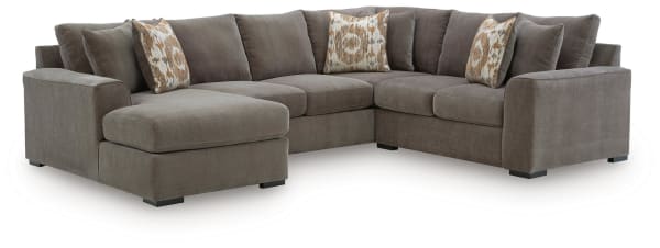Larson Levee - 3-Piece Sectional With LAF Corner Chaise - Espresso