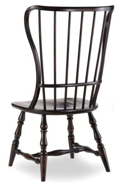 Sanctuary - Spindle Side Chair-Ebony