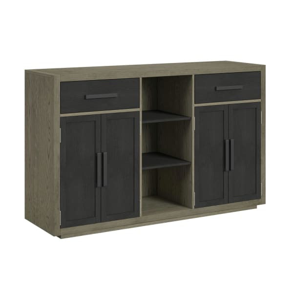 Jemma - Buffet - Gray And Dark Espresso