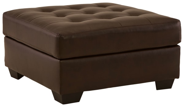 Donlen - Chocolate - Oversized Accent Ottoman