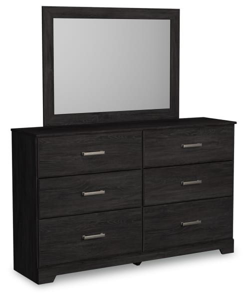 Belachime - Dresser, Mirror - Black