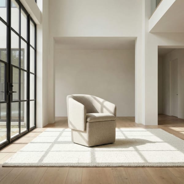Accent Dining - Accent Storage Dining Chair With Casters - Sand