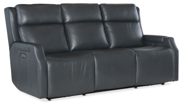 Nelson - Zero Gravity Power Sofa With Power Headrest And Lumbar - Black