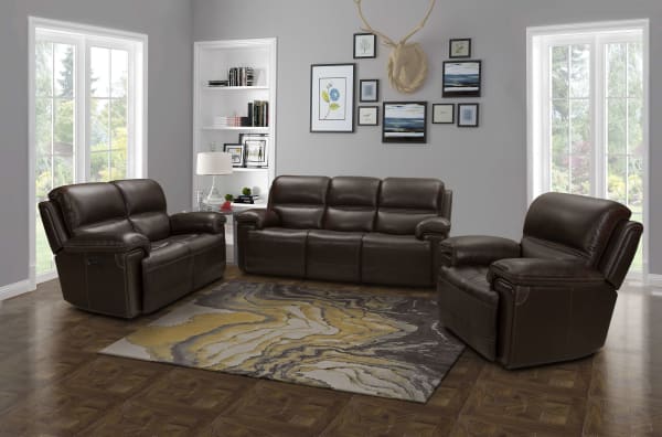 Sedrick - Power Recliner With Power Recline And Power Headrest - Walnut