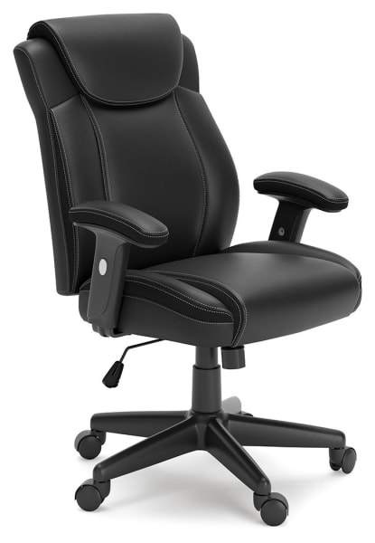 Corbindale - Black - Home Office Swivel Desk Chair