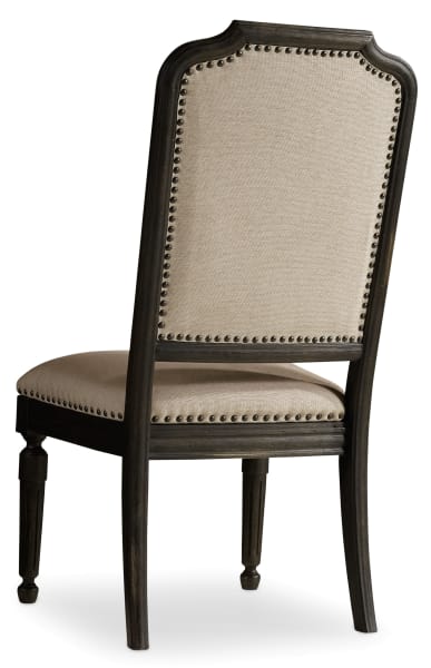 Corsica - Dark Upholstered Side Chair