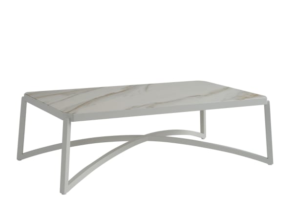 Sand Dune - Rectangular Cocktail Table - Gray