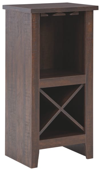 Turnley - Brown - Wine Cabinet