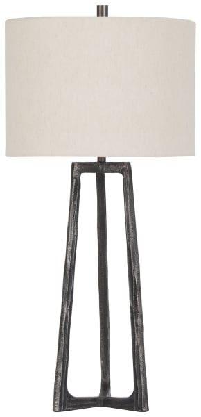 Peeta - Antique Pewter Finish - Metal Table Lamp (1/CN)