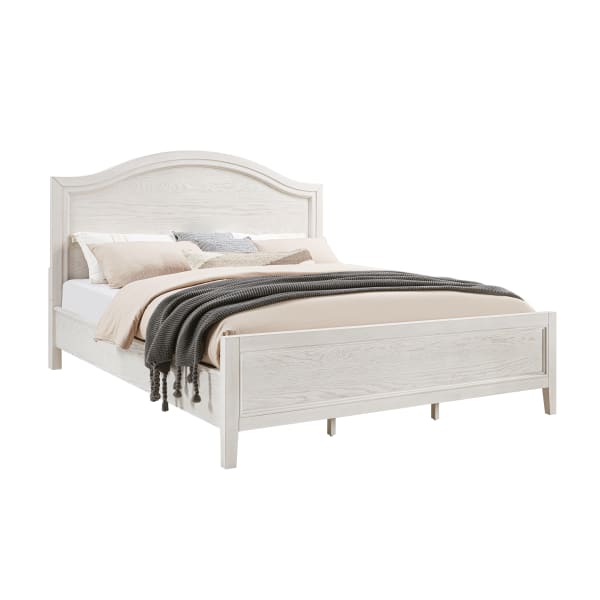 Arlington - King Panel Bed - Light Brown