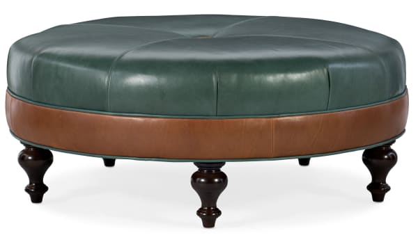 XL Well-Rounded Round Ottoman
