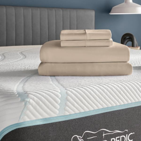 Linens - Tempur Breeze Cooling Sheet Set - Sandstone - California King