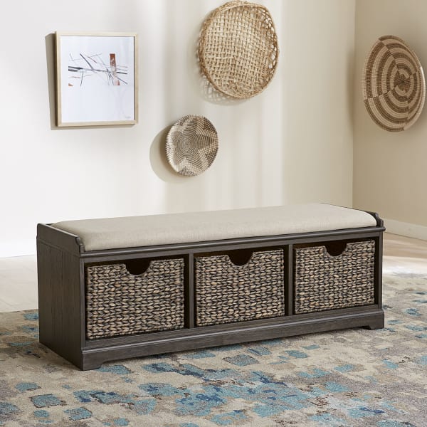 Mill Creek - Wall Bench - Dark Brown