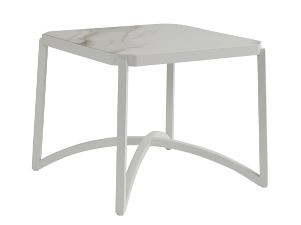 Sand Dune - Square End Table - Gray