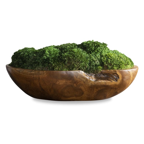 Kinsale - Moss Centerpiece - Light Brown